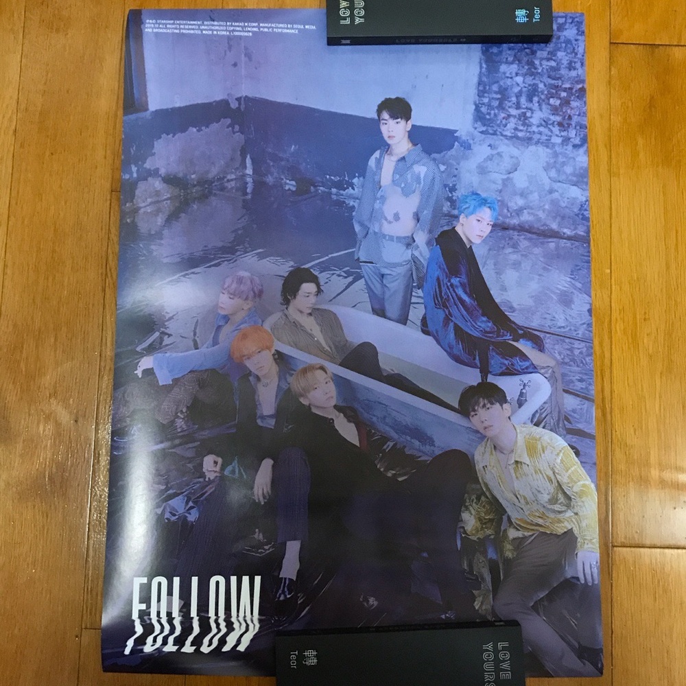 Monsta X Follow Poster